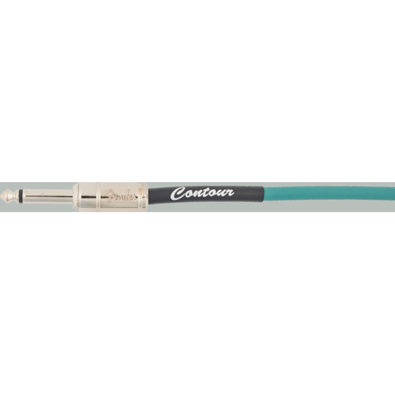 FENDER CABLE CONTOUR SERIES 18.6' SHERWOOD GREEN Кабель інструментальний