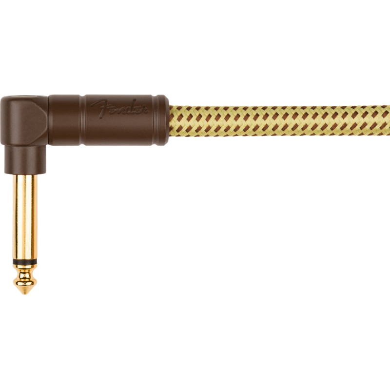 FENDER CABLE DELUXE SERIES COIL 30' TWEED Кабель інструментальний