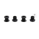 Кілки для бас-гітари GRAPH TECH PRB-4400-BO Bass Ratio 4 in line Y key Black