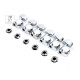 FENDER LOCKING TUNING MACHINES FOR STRATOCASTER/TELECASTER POLISHED CHROME Кілки для гітари