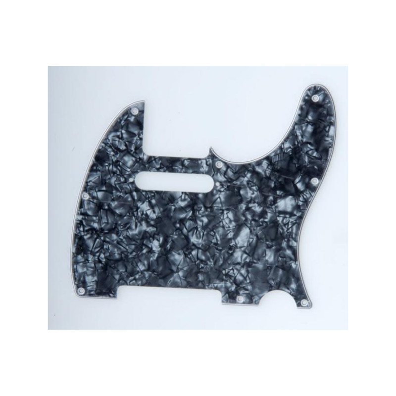 FENDER PICKGUARD ДЛЯ TELECASTER 4-Х СЛОЙНЫЙ ЧЁРНЫЙ ПЕРЛАМУТР Пикгард