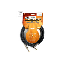 Кабель інструментальний KLOTZ 59 VINTAGE PRO GUITAR CABLE ANGLED 3 M