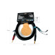 Кабель інструментальний KLOTZ TITANIUM INSTRUMENT CABLE SILENTPLUG 6 M