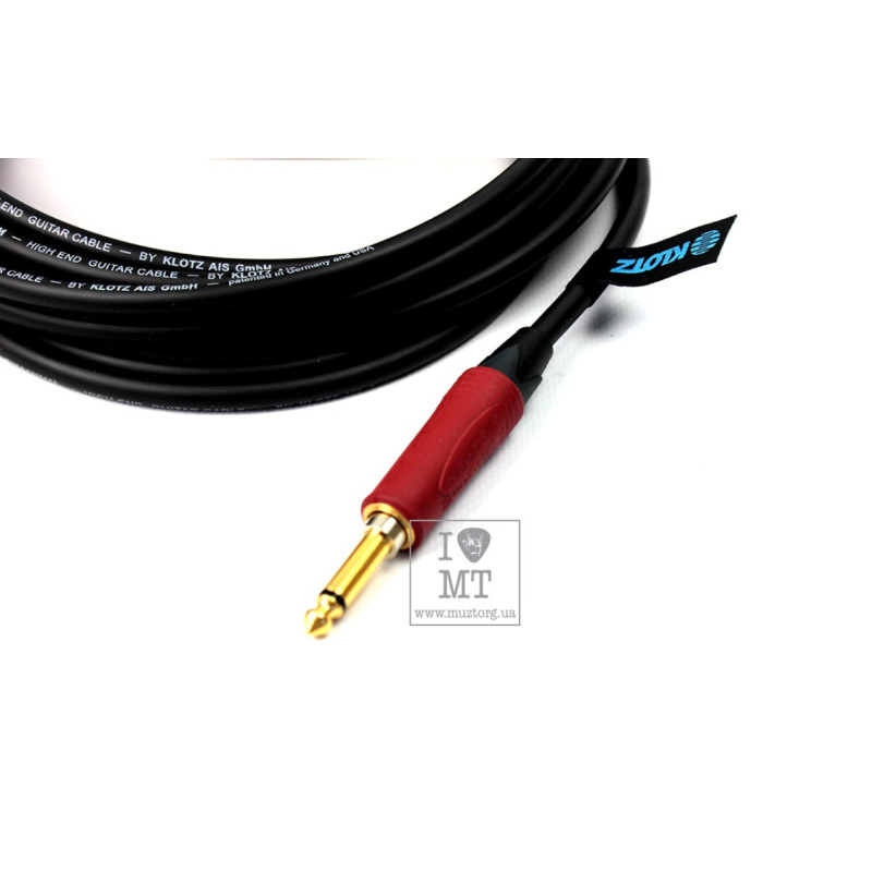 Кабель інструментальний KLOTZ TITANIUM INSTRUMENT CABLE SILENTPLUG 6 M