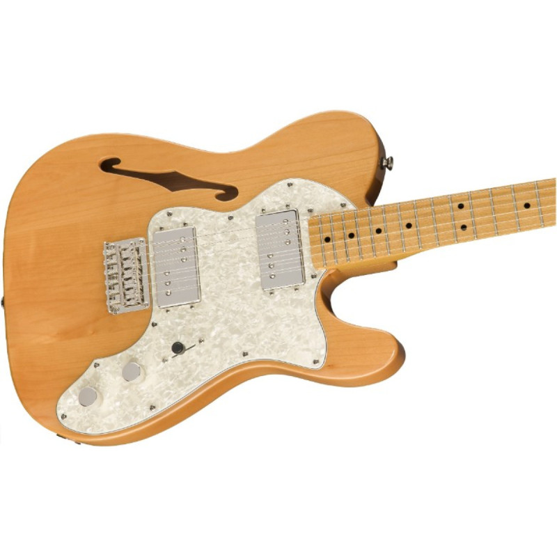 SQUIER by FENDER CLASSIC VIBE '70s TELECASTER THINLINE MN NATURAL Электрогитара