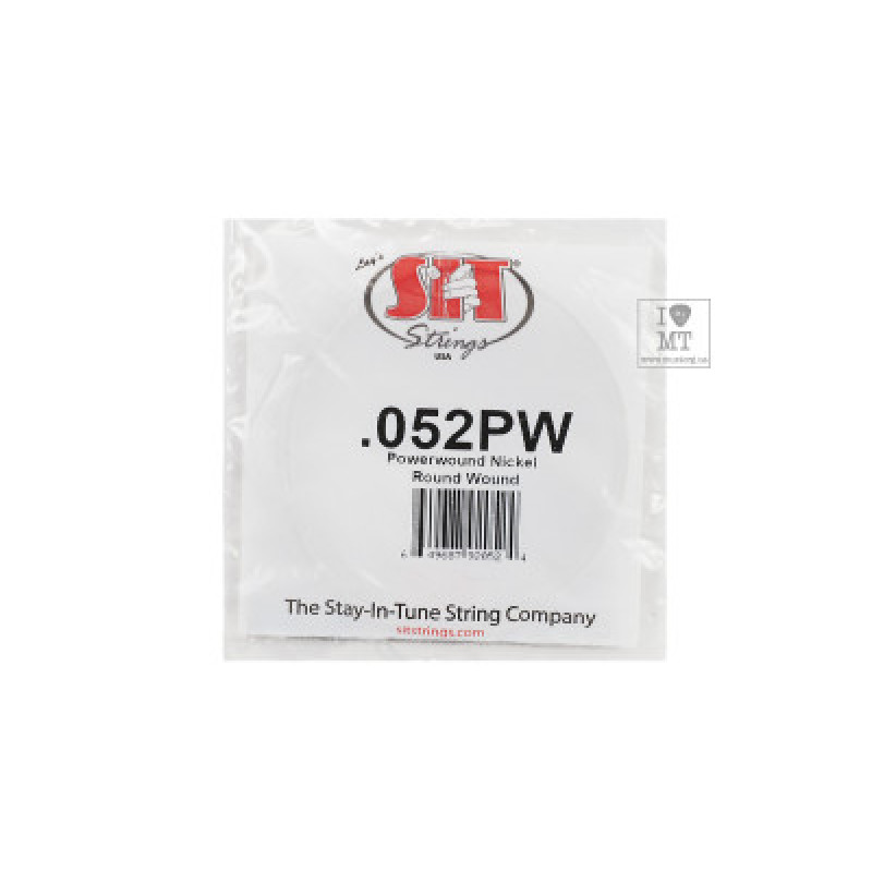 Струна для електрогітари SIT STRINGS 052PW