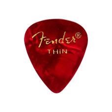 Медиатор FENDER 351 RED MOTO THIN