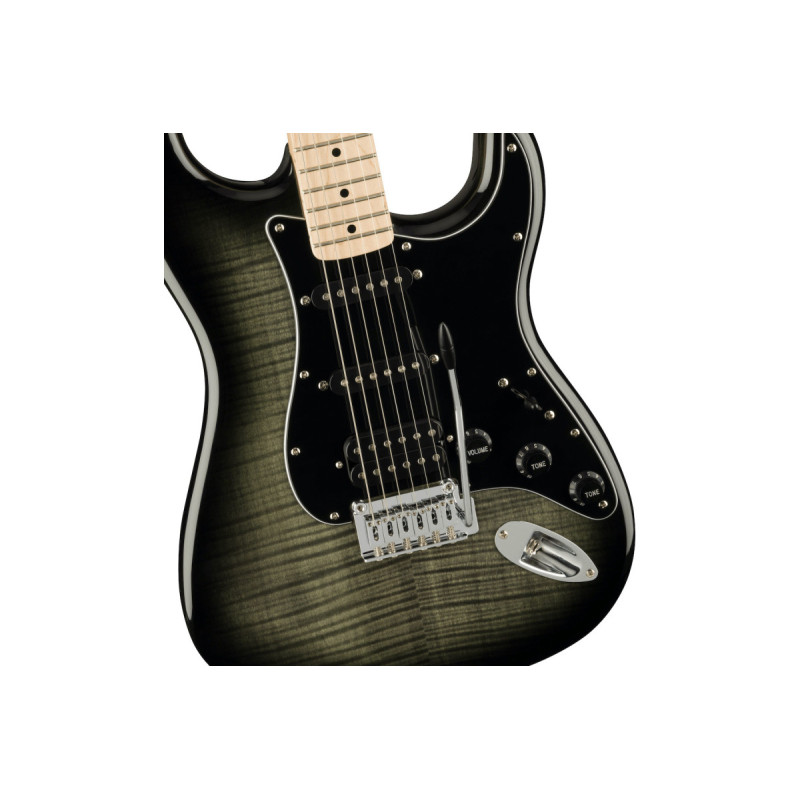SQUIER AFFINITY SERIES STRATOCASTER HSS MN BLACK BURST Электрогитара