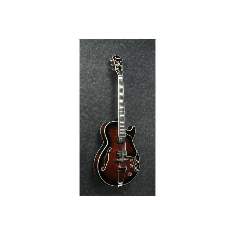 IBANEZ AG95QA-DBS Полуакустическая гитара