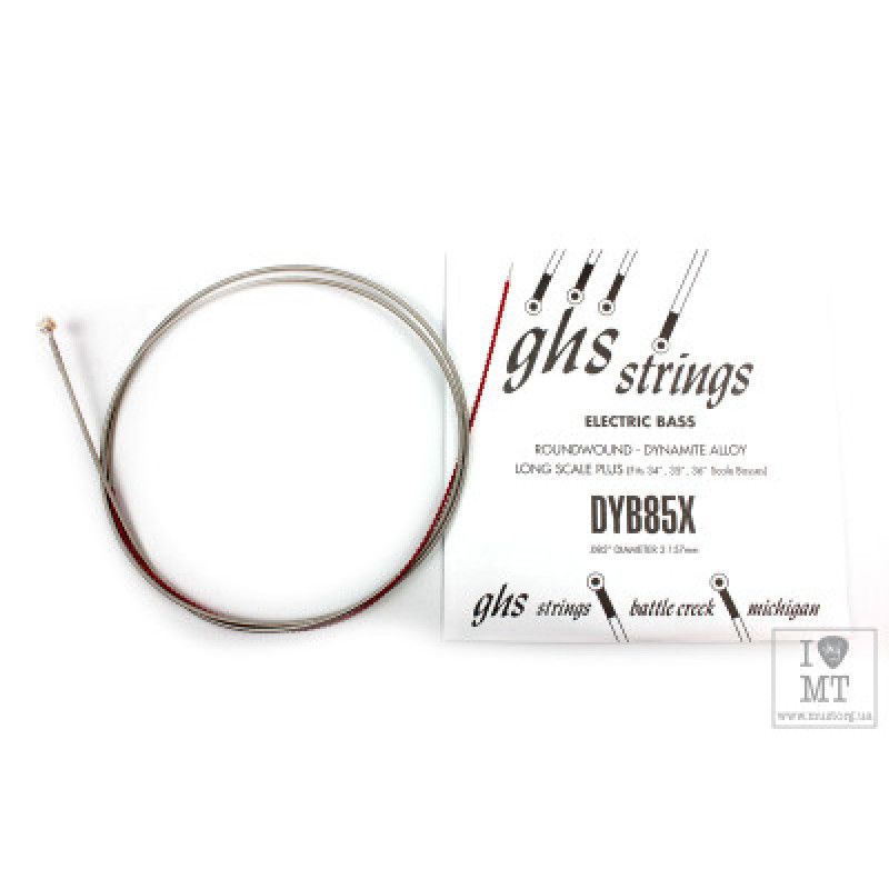 Струна для бас-гітари GHS STRINGS DYB85X