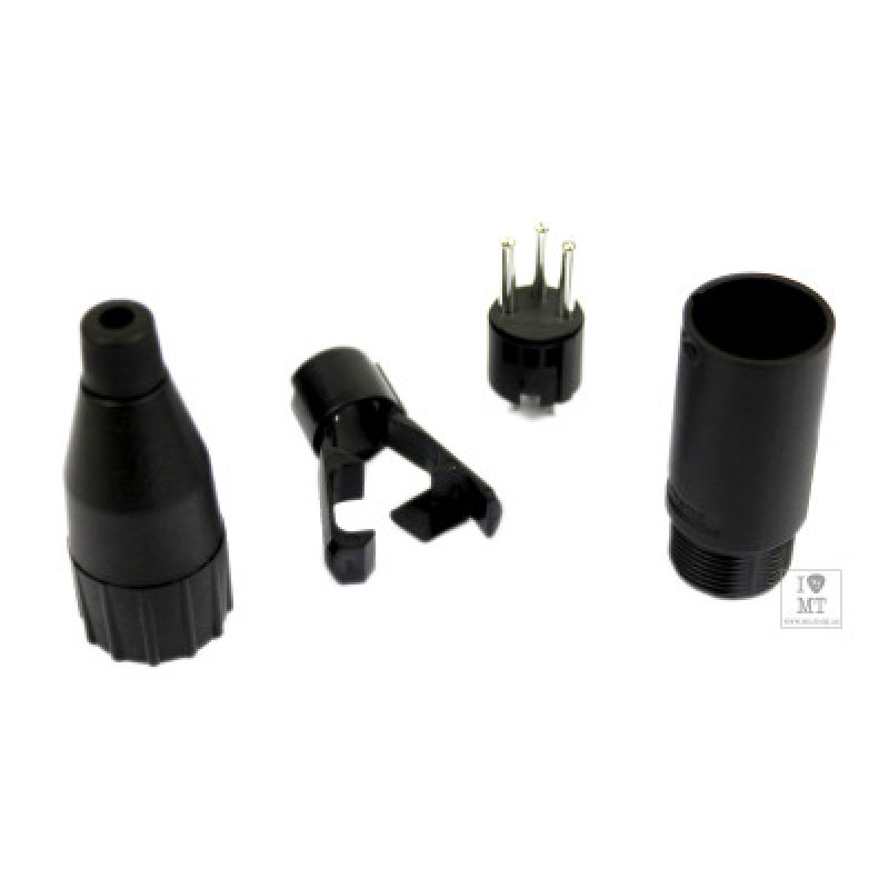 Конектор XLR 3-pin male (тато) QUIK LOK NC535AM