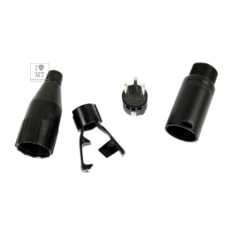 Конектор XLR 3-pin male (тато) QUIK LOK NC535AM