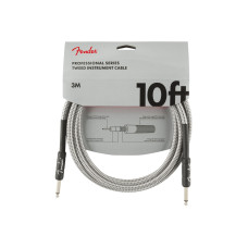 FENDER CABLE PROFESSIONAL SERIES 10' WHITE TWEED Кабель інструментальний