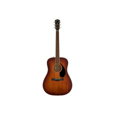 FENDER PD-220E DREADNOUGHT ALL MAHOGANY WITH CASE AGED COGNAC BURST Гітара електроакустична