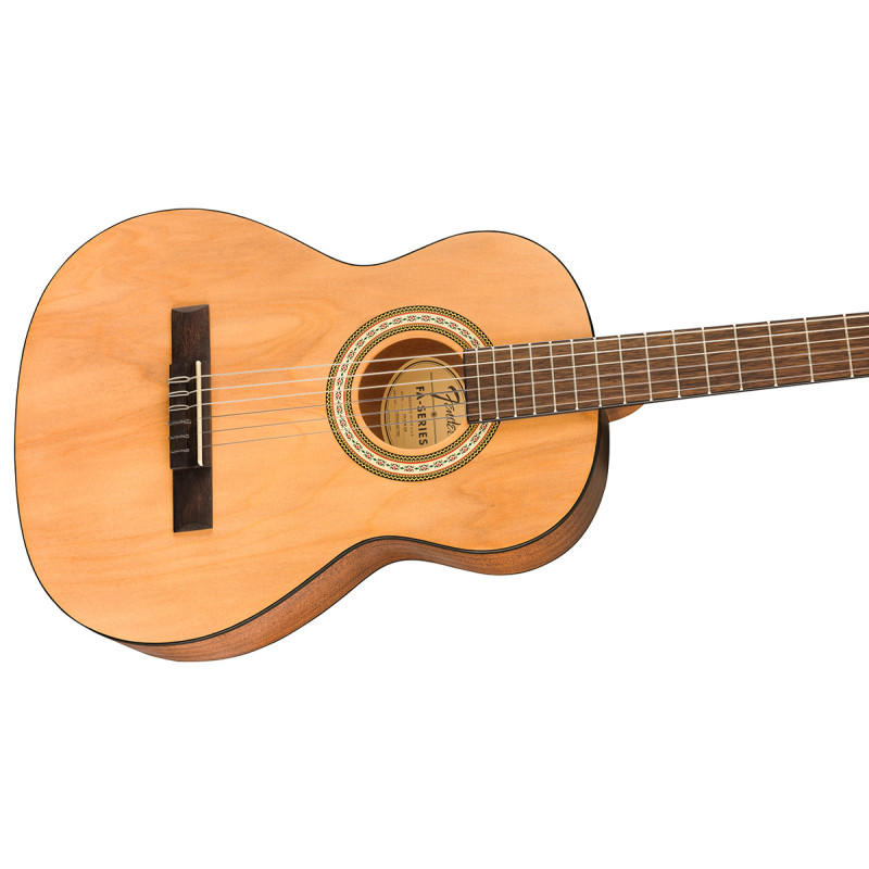 FENDER FA-25N 3/4 NATURAL Гитара классическая