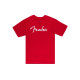 FENDER T-SHIRT SPAGHETTI LOGO DAKOTA RED L Футболка
