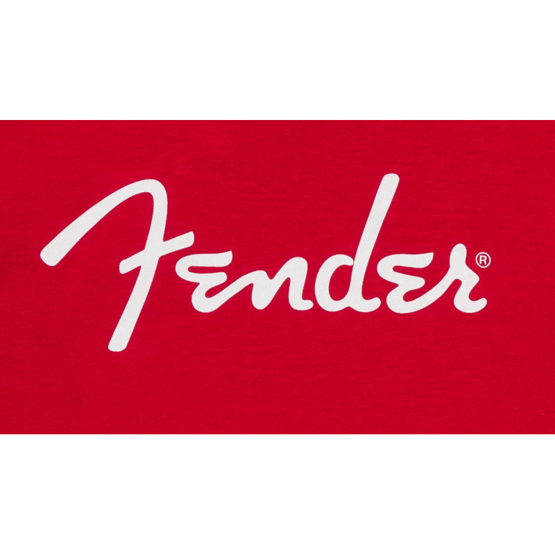 FENDER T-SHIRT SPAGHETTI LOGO DAKOTA RED L Футболка
