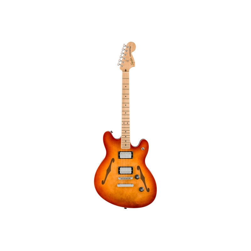 SQUIER AFFINITY SERIES STARCASTER DELUXE SIENNA SUNBURST Гітара напівакустична