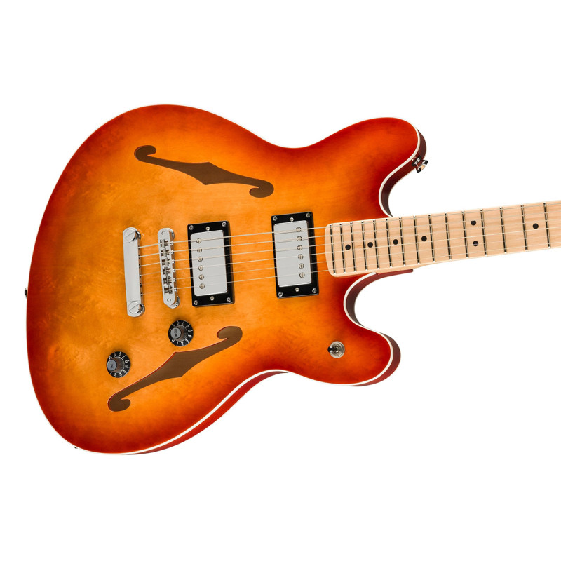 SQUIER AFFINITY SERIES STARCASTER DELUXE SIENNA SUNBURST Гітара напівакустична