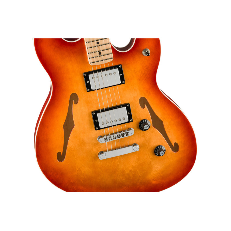 SQUIER AFFINITY SERIES STARCASTER DELUXE SIENNA SUNBURST Гітара напівакустична