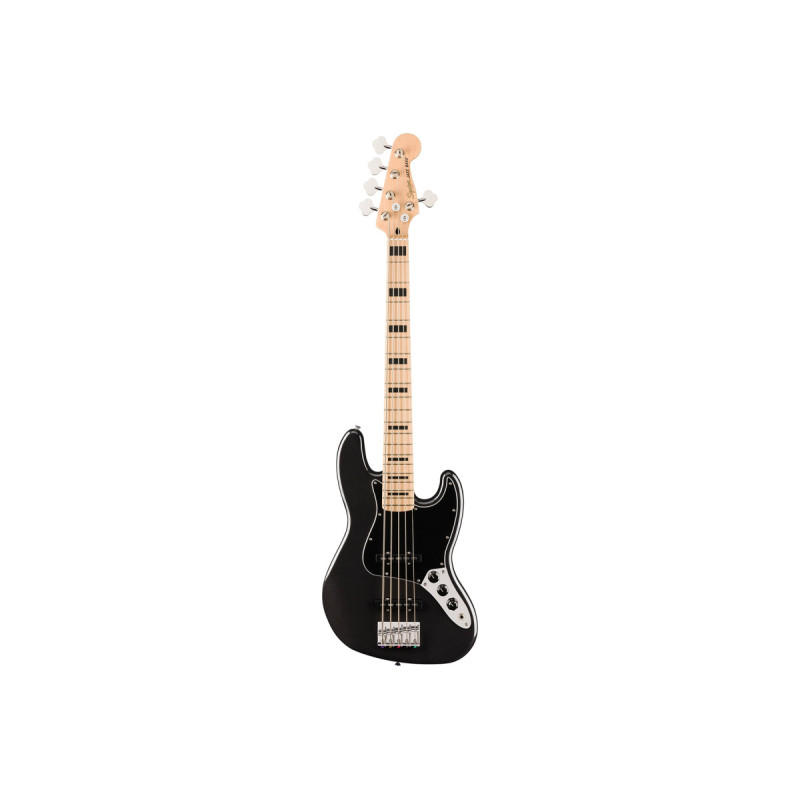 SQUIER AFFINITY SERIES ACTIVE JAZZ BASS V BLACK Бас-гітара