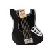 SQUIER AFFINITY SERIES ACTIVE JAZZ BASS V BLACK Бас-гітара