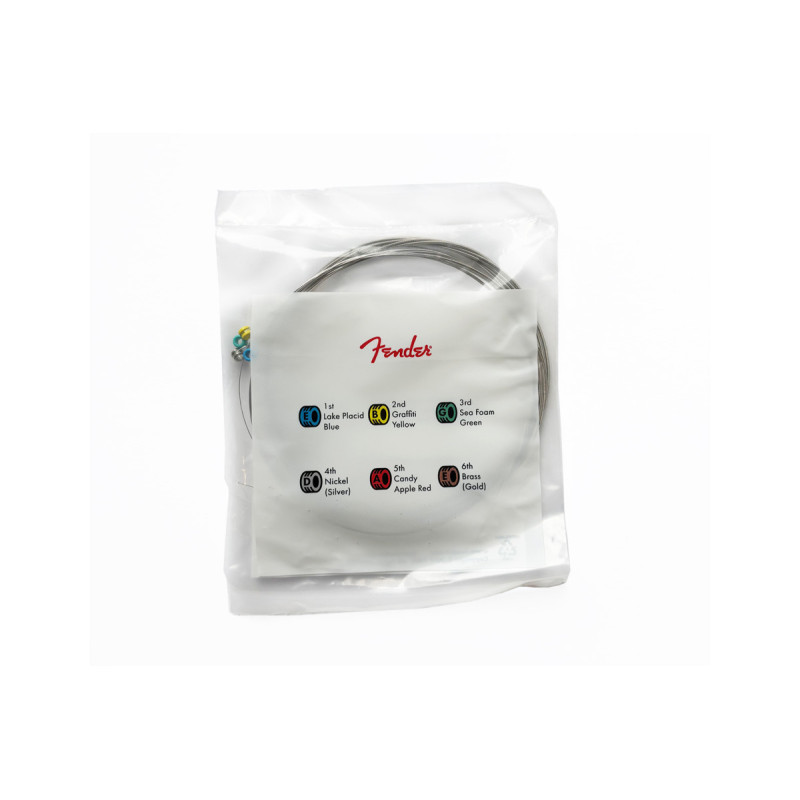 FENDER 250R Transparent Pack Струни для електрогітари