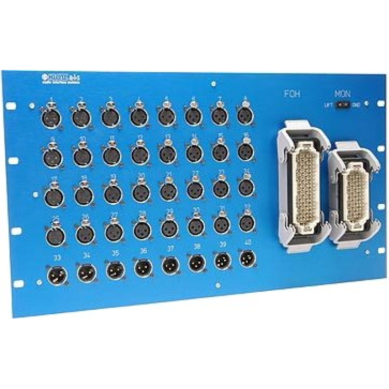 KLOTZ 193208H2G Рековий мультикор 32x XLR / 8x XLR / Harting