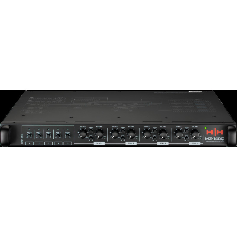 HH ELECTRONICS MZ-140Q Микшерный пульт