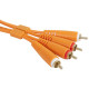 Set RCA - RCA Orange 3m (U97003OR)