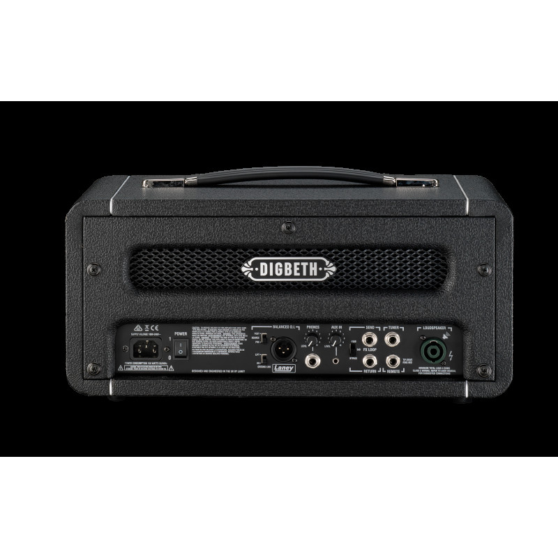LANEY DB500H Гібридний бас-гітарний підсилювач-голова 500Вт FET/Tube з Tilt EQ