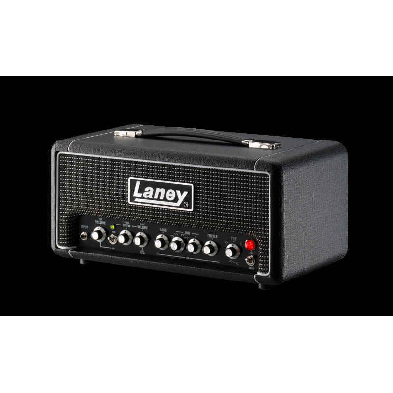 LANEY DB500H Гібридний бас-гітарний підсилювач-голова 500Вт FET/Tube з Tilt EQ
