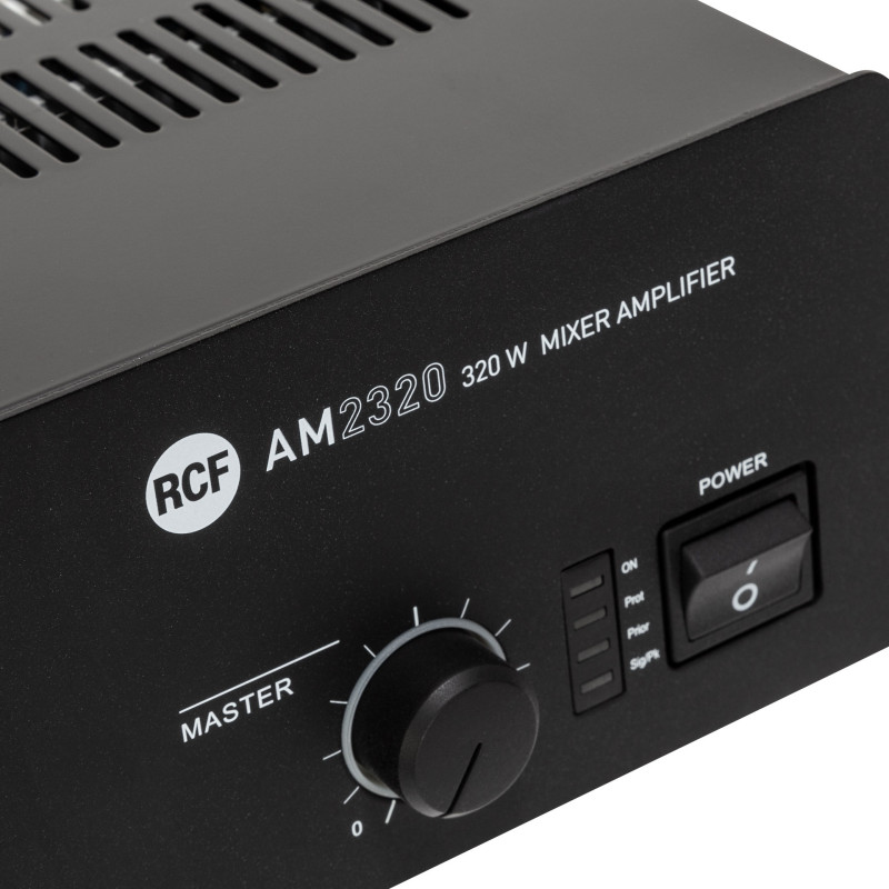 RCF AM 2320 Цифровий мікшерний підсилювач 320 Вт для 100V ліній