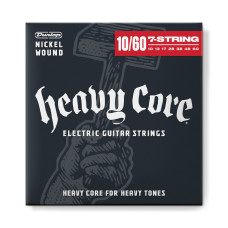 DUNLOP DHCN10607 HEAVY CORE ELECTRIC GUITAR STRINGS (10-60) Струни для електрогітари