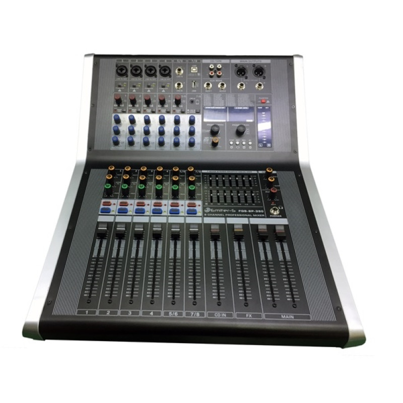 Активный микшерный пульт Emiter-S FQS-8P-350, 2x350Вт