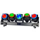 PRO LUX TWISTER 5120 Піксельна LED-планка 5x120 Вт RGBW з кільцем на 120 пікселів