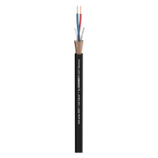 SOMMER CABLE 200-0051 Microphone Cable Club Series MKII; 2 x 0,34 mm²; PVC Ø 6,50 mm; black