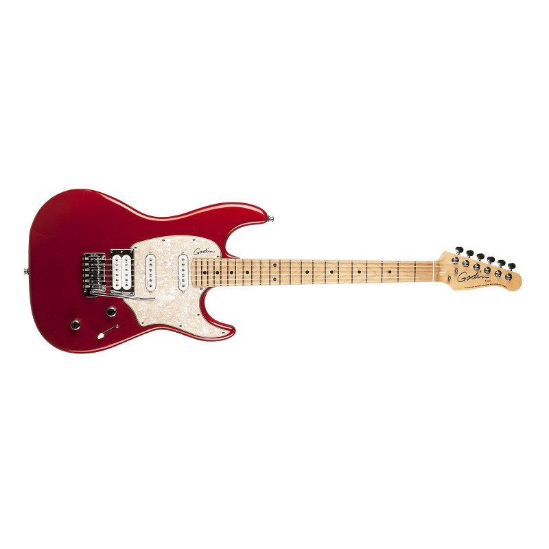 GODIN 041190 - Session Ltd Desert Red HG MN with Bag Электрогитара
