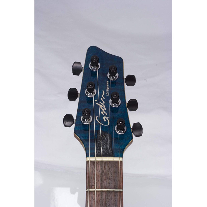 GODIN 021178 - LG SIGNATURE Trans Blue Flame AAA Электрогитара