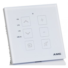 AMC WC IMIX W, WALL CONTROL, WHITE Настінний сенсорний контролер керування зонами iMIX білий