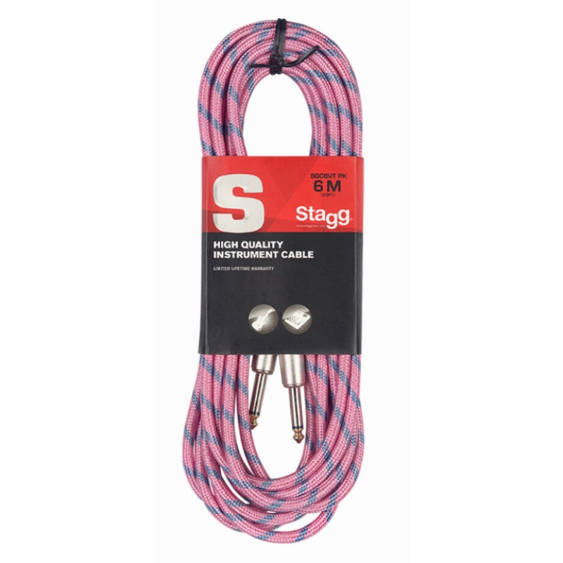 STAGG SGC6VT PK Кабель інструментальний