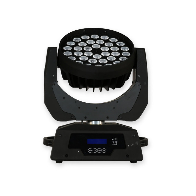 CIM SI-055 LEDWASH 360 Pro (36*10W CREE Quad Color LEDs, RGBW, DMX), 3 DMX Channel