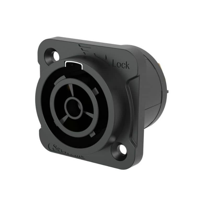 SEETRONIC SAC3FPX Водонепроникна панельна розетка power-in IP65 сіра 16A