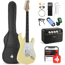 DONNER MUSIC DST-100 Sunburst Electric Guitar Kit Yellow EC1169 Электрогитара набор