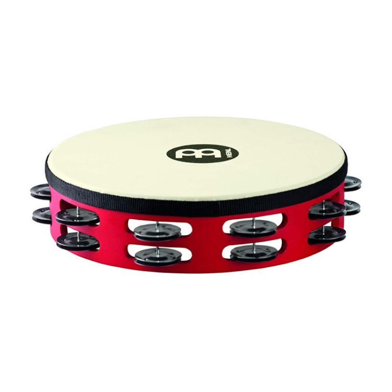Тамбурин Meinl Headed Wood TAH2BK-R-TF True Feel, Black Plated Steel 10