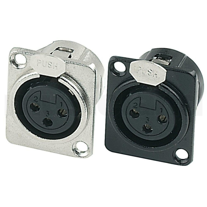 Роз'єм GEWA XLR (f) Nickel