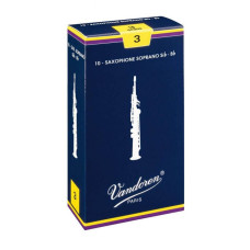 Тростина для сопрано-саксофона Vandoren Soprano Saxophone Traditional 3 (10 шт)