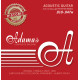 Струни для акустичної гітари Adamas Historic Reissue Phosphor Bronze 1717, 10-47w