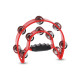Тамбурин GEWA Jingle wreath Half moon 20 jingles Red