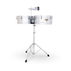 Тімбалес з ковбелом Latin Percussion Matador M257 Chrome (14
